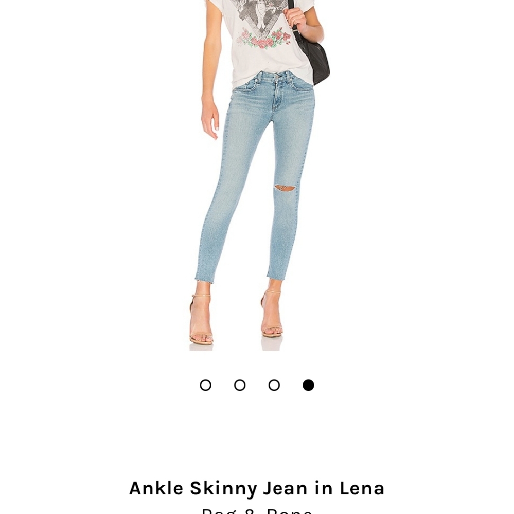 NWOT rag&bone ankle skinny jean sz 30 in LENA